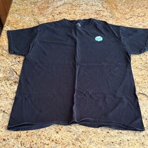 Men's Classic Black Tee with Logo